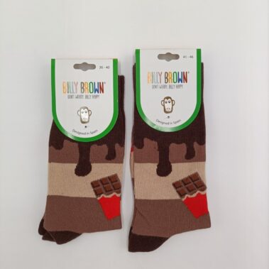 Meias Billy Brown Dark Chocolate