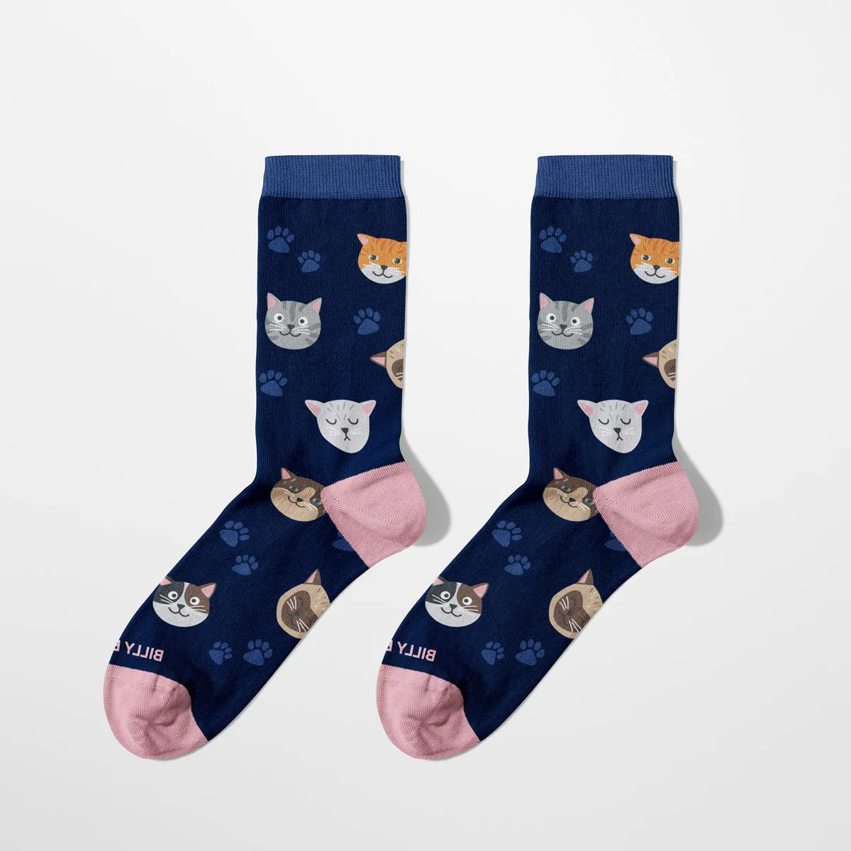 Meias Billy Brown Gatos